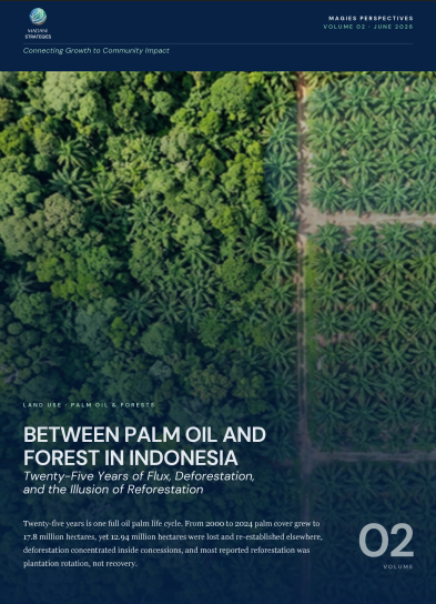 Between Palm Oil and Forest in Indonesia: Twenty Five Years of Flux, Deforestation, and the Illusion of Reforestation